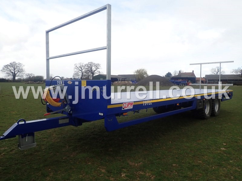 JPM 32 foot bale trailers for sale