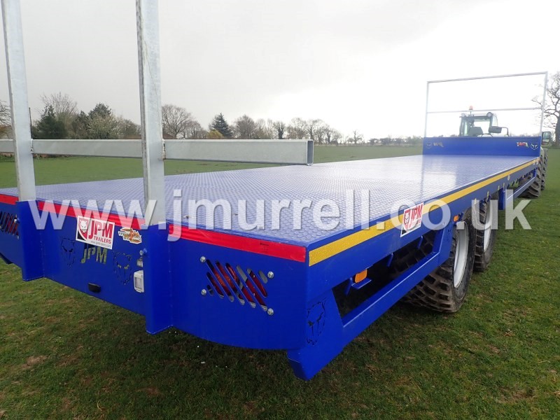 JPM 32 foot bale trailers for sale