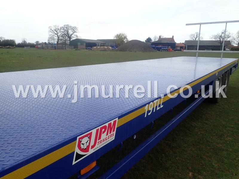 JPM 32 foot bale trailers for sale