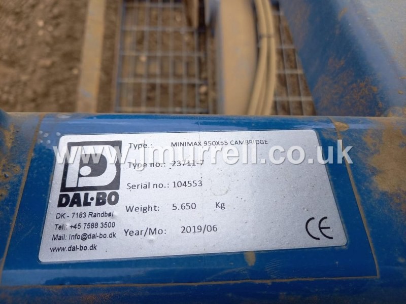 DALBO 950X55 Minimax Cambridge breaker rib rolls for sale DALBO 950X55 Minimax Cambridge breaker rib rolls for sale