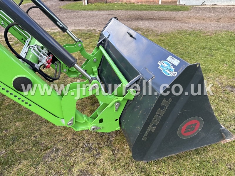 Deutz 5080G Tractor with Stoll Fore end Loader For Sale
