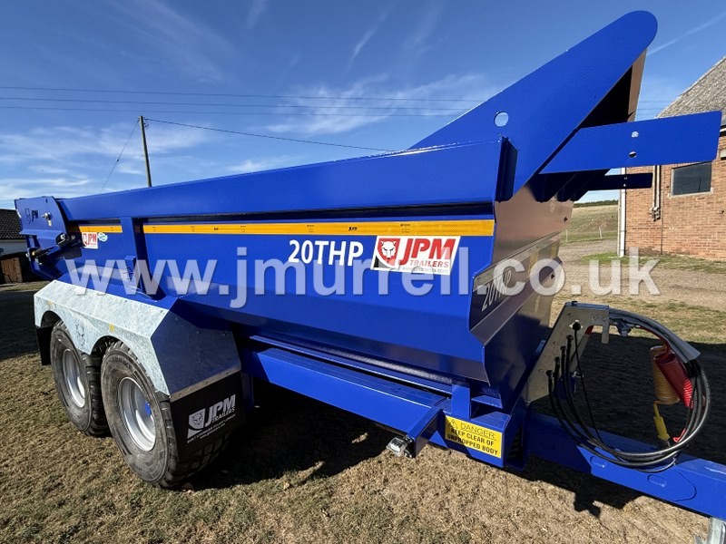 New JPM 20T Half Pipe Dump Trailer For Sale New JPM 20T Half Pipe Dump Trailer For Sale