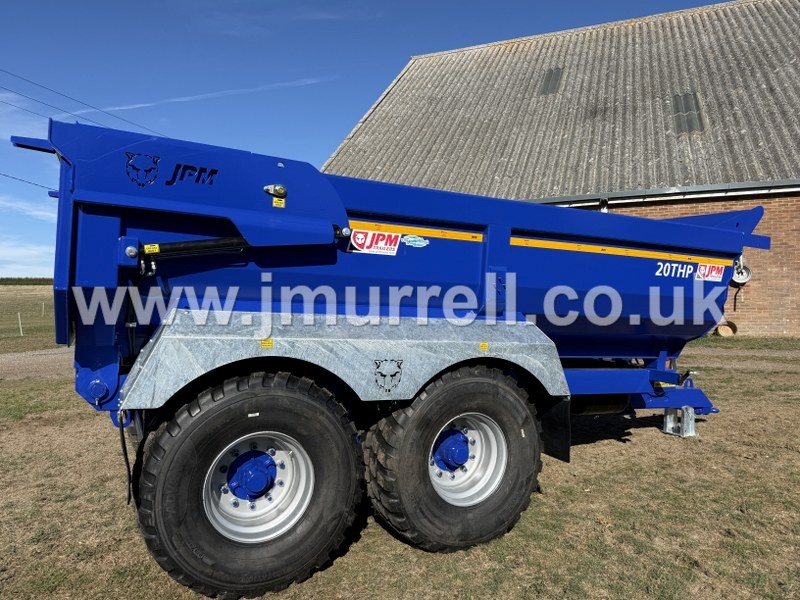 New JPM 20T Half Pipe Dump Trailer For Sale