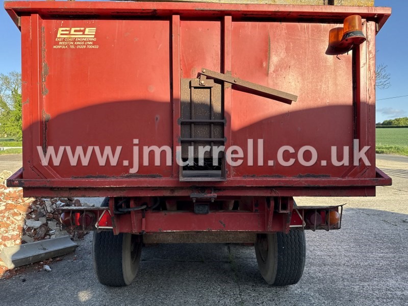 ECE 12 Tonne High Lift Grain Trailer For Sale