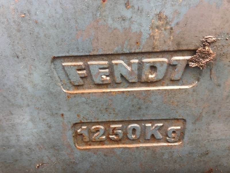 Fendt 1250kg Big Pack front weight for sale