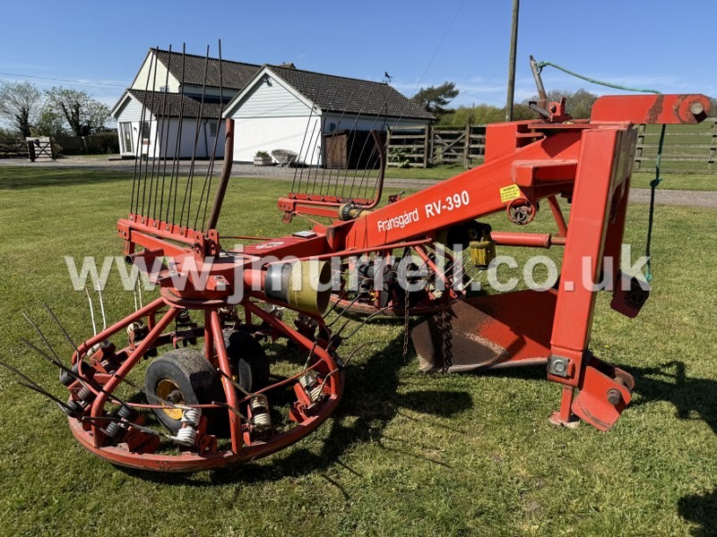 Fransgard RV390 Hay straw Turner Tedder For Sale