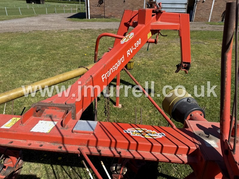 Fransgard RV390 Hay straw Turner Tedder For Sale