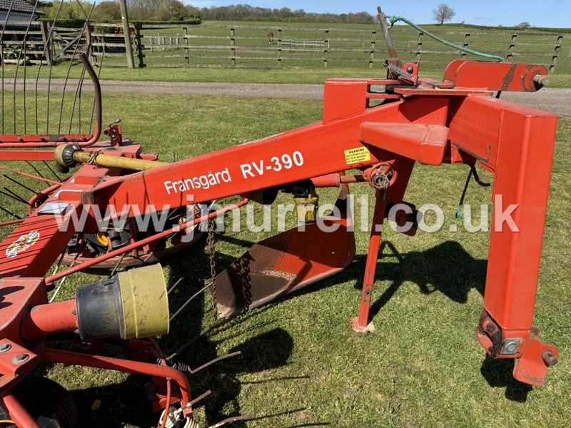 Fransgard RV390 Hay straw Turner Tedder For Sale