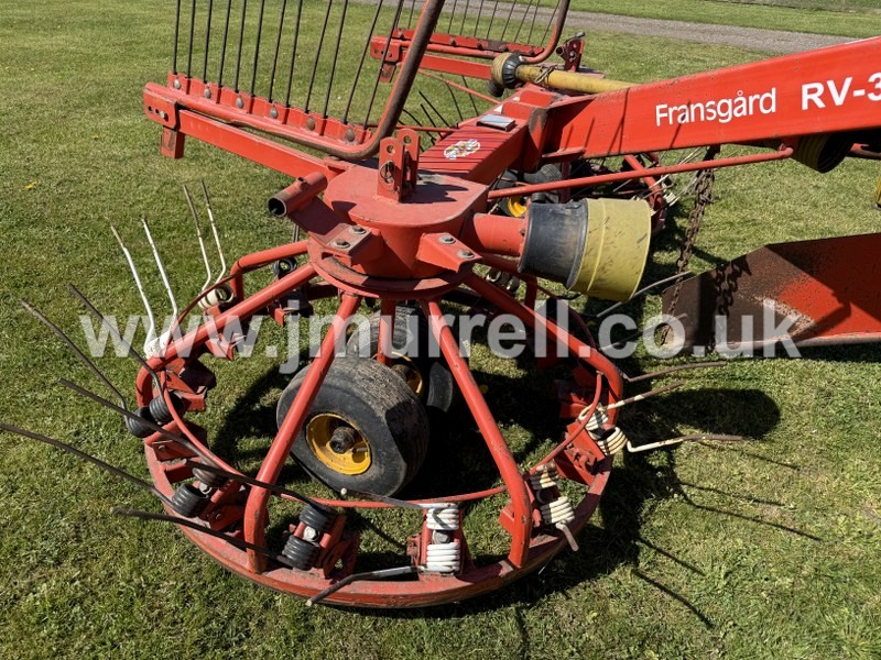 Fransgard RV390 Hay straw Turner Tedder For Sale