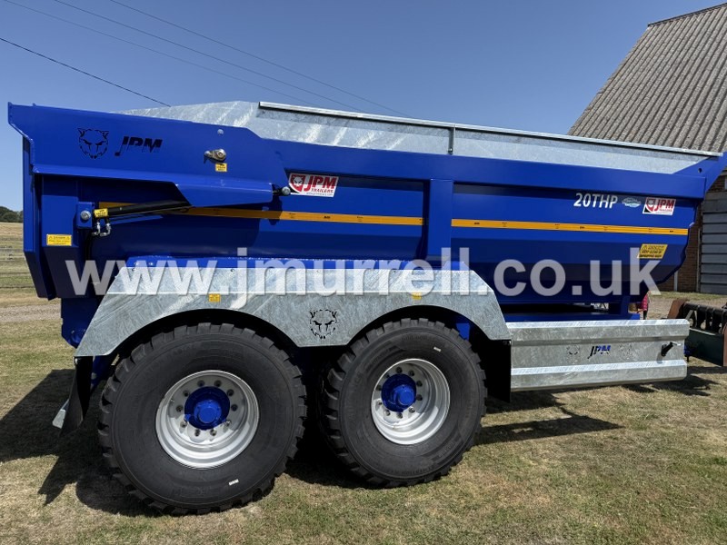 JPM 20 Tonne Half Pipe Dump Trailer For Sale