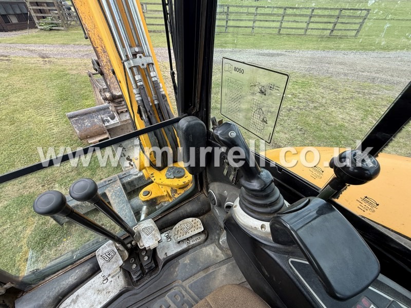 JCB 8050 RTS Excavator For Sale