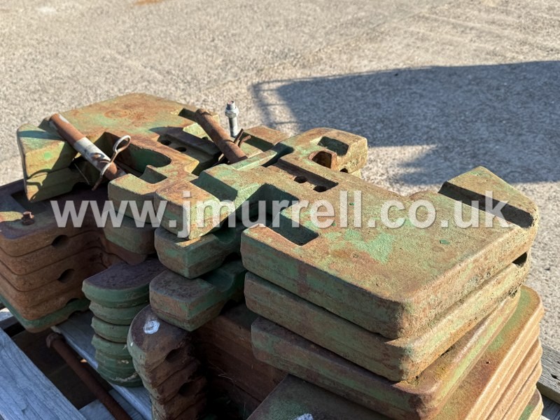 John Deere 50kg Wafer Weights For Sale
