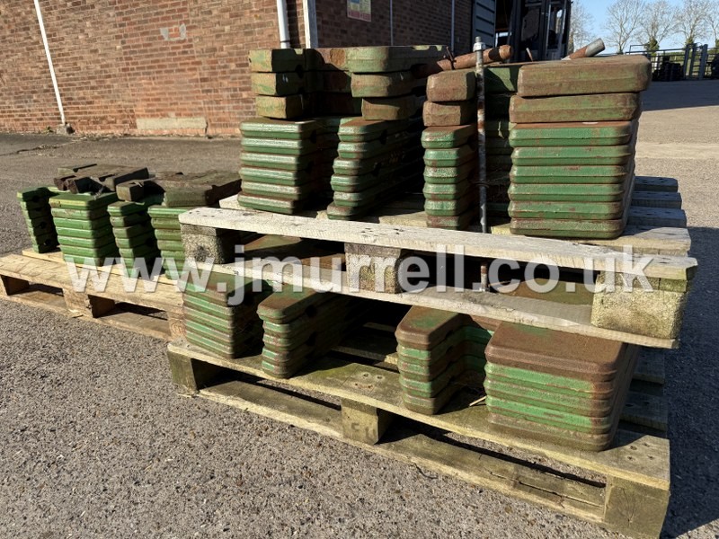 John Deere 50kg Wafer Weights For Sale