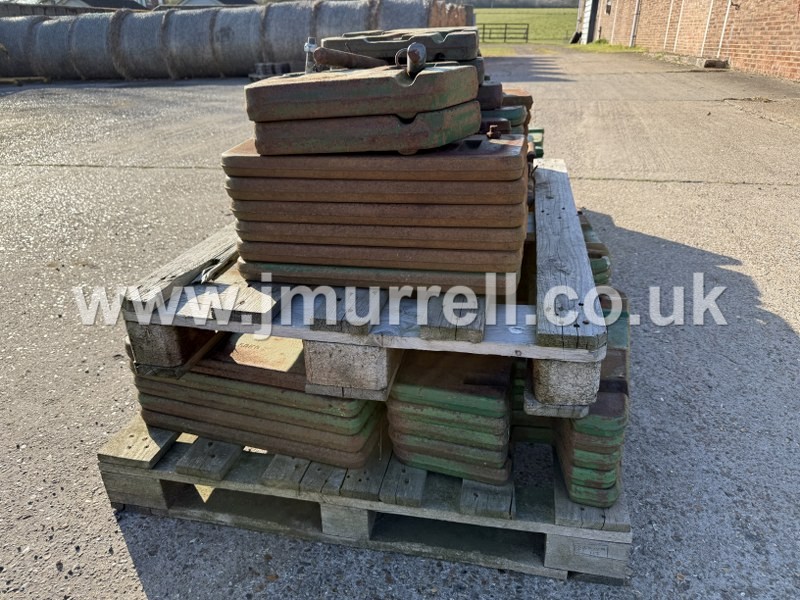 John Deere 50kg Wafer Weights For Sale