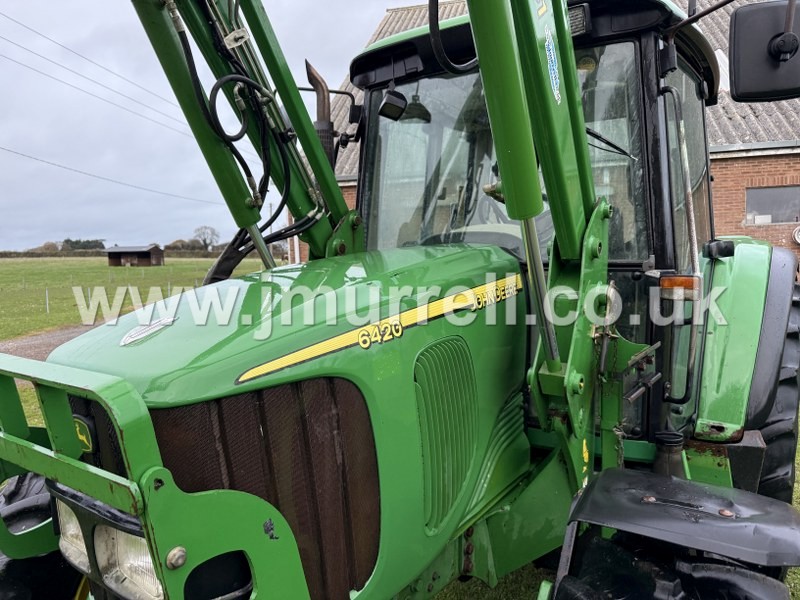 John Deere 6420 Tractor with Fore End Loader For Sale