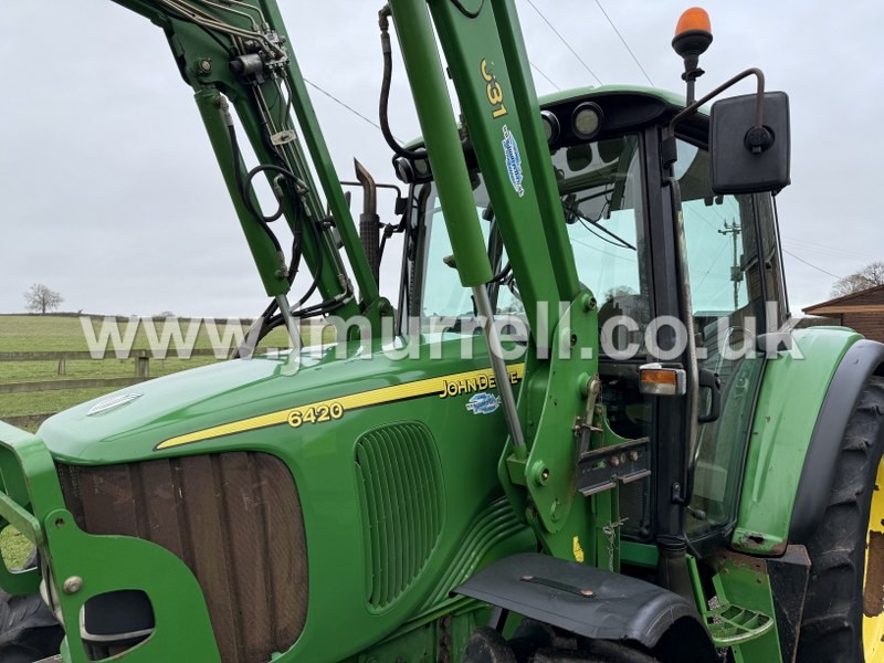 John Deere 6420 Tractor with Fore End Loader For Sale John Deere 6420 Tractor with Fore End Loader For Sale