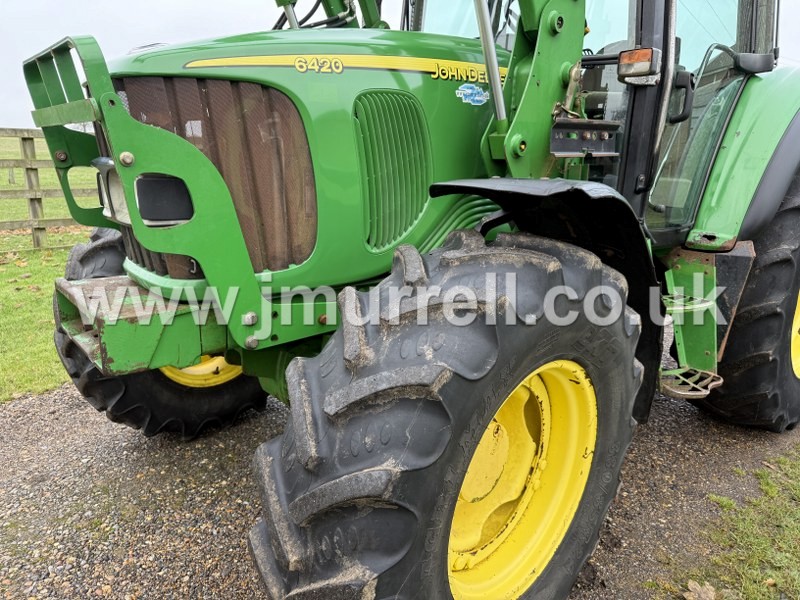 John Deere 6420 Tractor with Fore End Loader For Sale John Deere 6420 Tractor with Fore End Loader For Sale