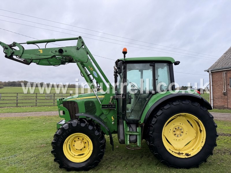 John Deere 6420 Tractor with Fore End Loader For Sale