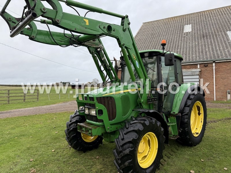 John Deere 6420 Tractor with Fore End Loader For Sale