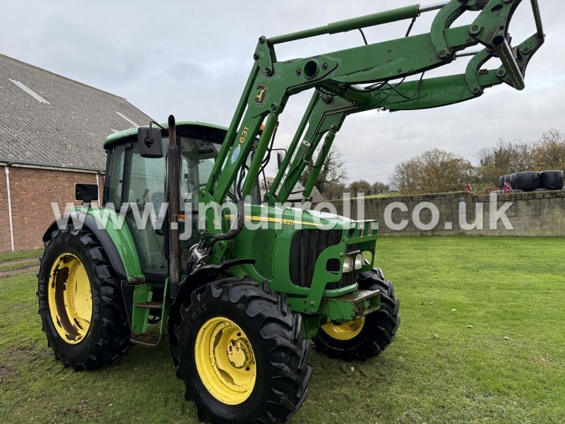 John Deere 6420 Tractor with Fore End Loader For Sale