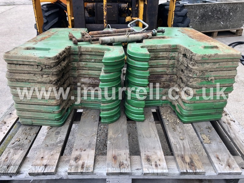 JD wafer weights with pin and bolts