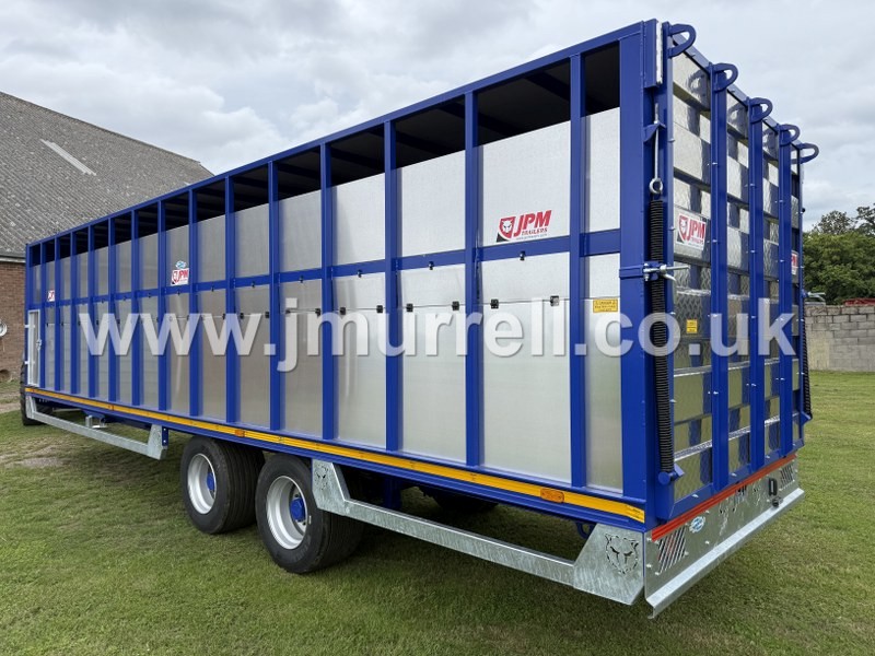 JPM 30ft Tandem Axle Livestock Trailer