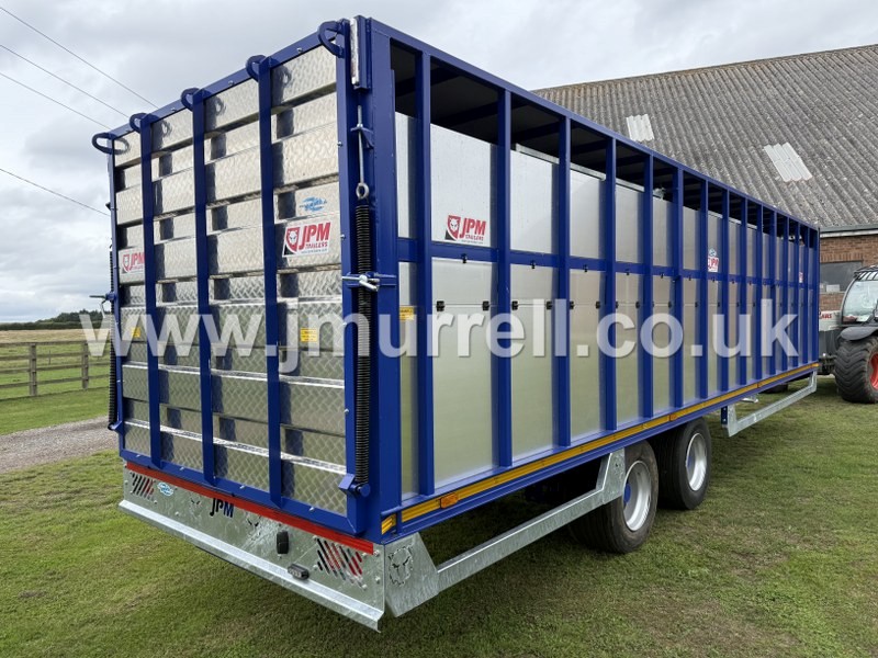 JPM 30ft Tandem Axle Livestock Trailer