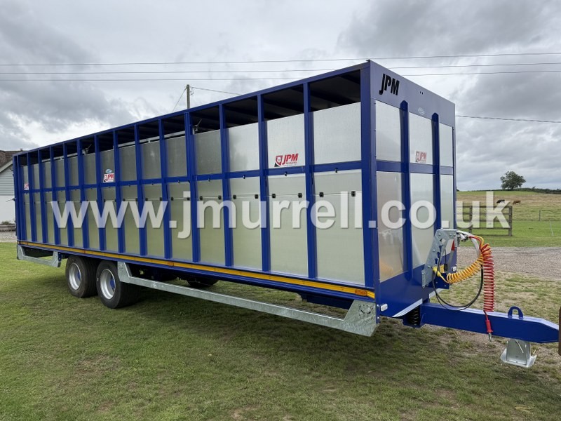 JPM 30ft Tandem Axle Livestock Trailer