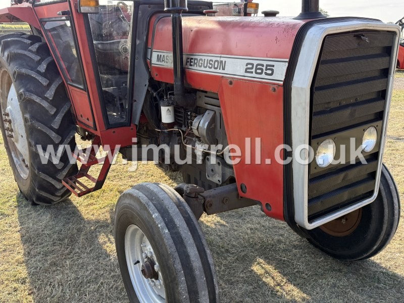 Massey Ferguson 265 Tractor For Sale Massey Ferguson 265 Tractor For Sale