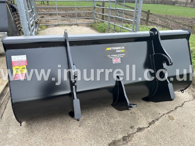 Strimech Pro-Ag BKT15-76 Bucket c/w Merlo Brackets Strimech Pro-Ag BKT15-76 Bucket c/w Merlo Brackets