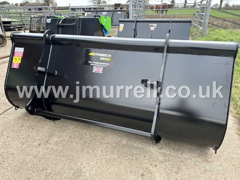Strimech Pro-Ag BKT15-76 Bucket c/w Pin & Cone Brackets Strimech Pro-Ag BKT15-76 Bucket c/w Pin & Cone Brackets