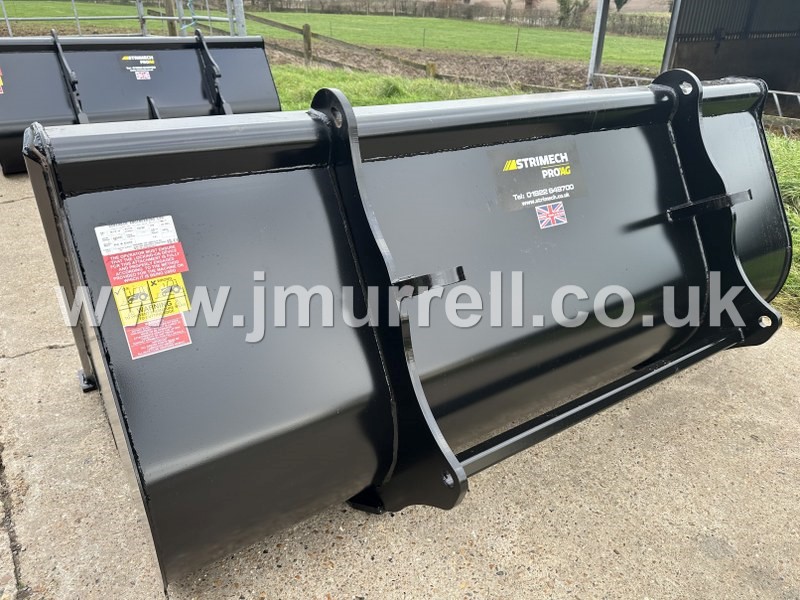 Strimech Pro-Ag BKT15-76 Bucket c/w Pin & Cone Brackets Strimech Pro-Ag BKT15-76 Bucket c/w Pin & Cone Brackets