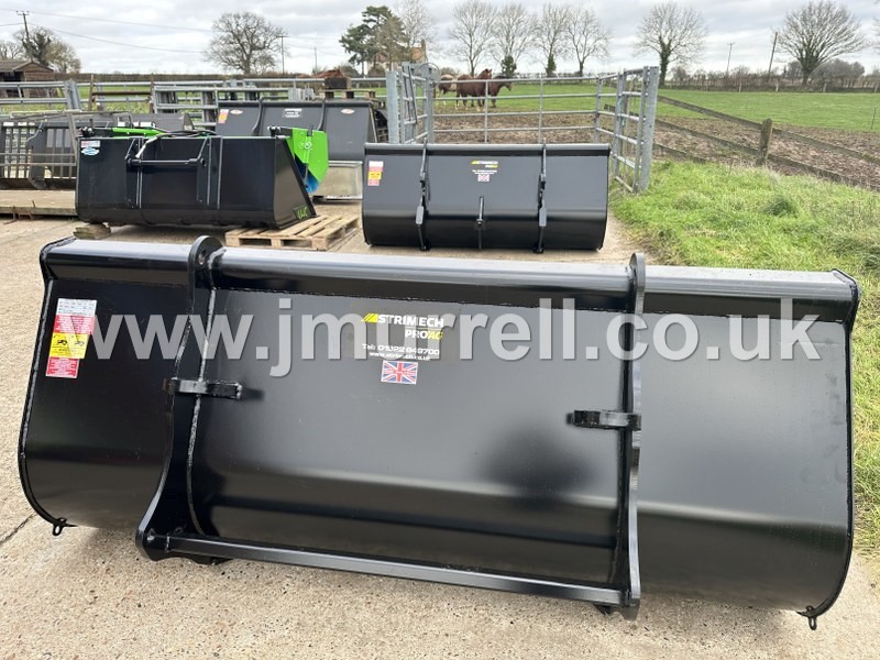 Strimech Pro-Ag BKT15-76 Bucket c/w Pin & Cone Brackets Strimech Pro-Ag BKT15-76 Bucket c/w Pin & Cone Brackets