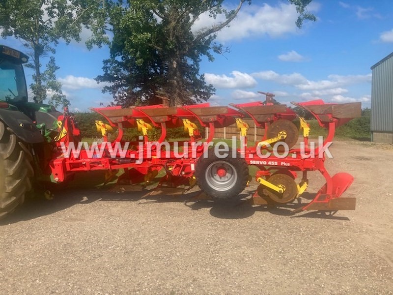 Pottinger Servo 455 Plus Plough For Sale