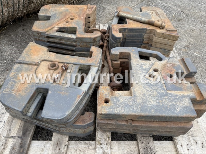 Renault Tractor 45kg wafer weights For Sale Renault Tractor 45kg wafer weights For Sale