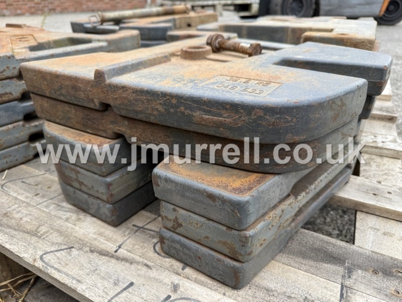 Renault Tractor 45kg wafer weights For Sale Renault Tractor 45kg wafer weights For Sale