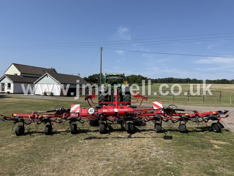 Sip Spider 900/8T Hay/Straw Tedder For Sale