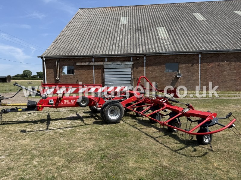 Sip Spider 900/8T Hay/Straw Tedder For Sale