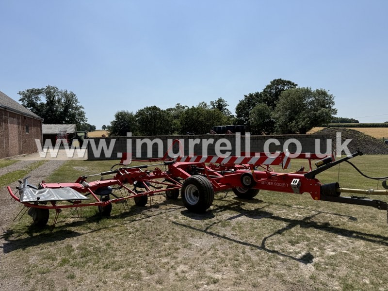 Sip Spider 900/8T Hay/Straw Tedder For Sale