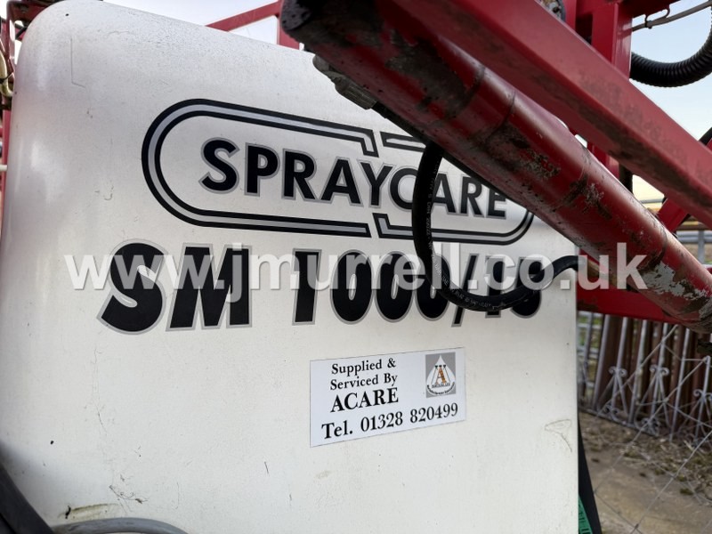 Spraycare SM1000/15 Mounted Sprayer For Sale Spraycare SM1000/15 Mounted Sprayer For Sale