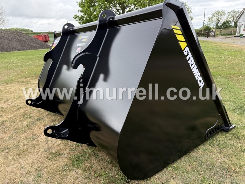 Strimech BKT25-80 Pro-Ag Bucket JCB Q-Fit Brackets For Sale