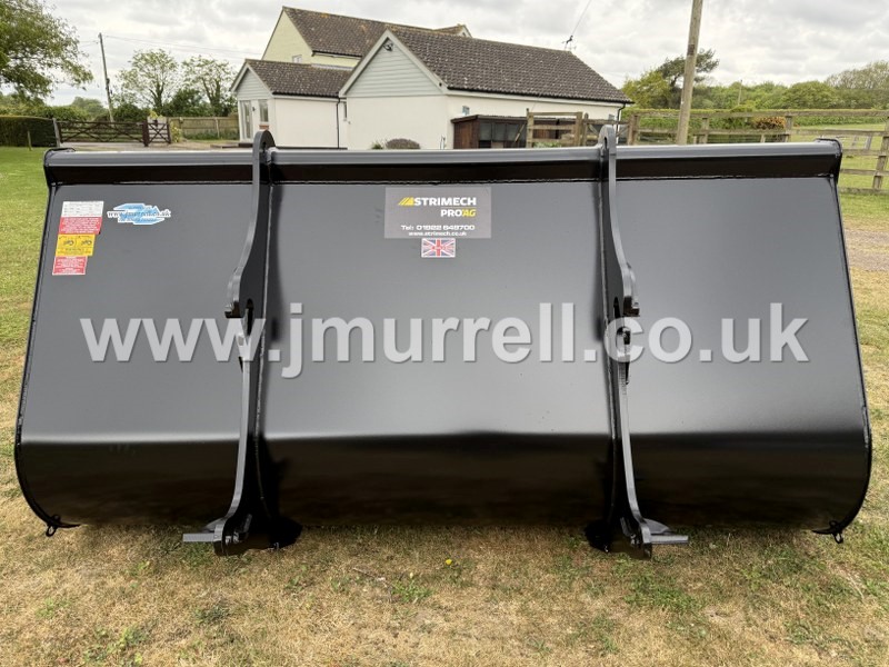 Strimech BKT25-80 Pro-Ag Bucket JCB Q-Fit Brackets For Sale