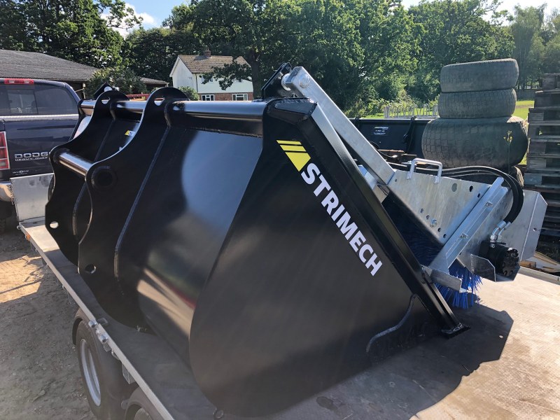 Strimech Bucket sweeper brush for sale