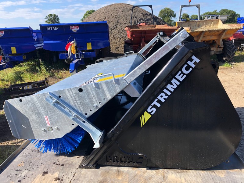 Strimech Bucket sweeper brush for sale