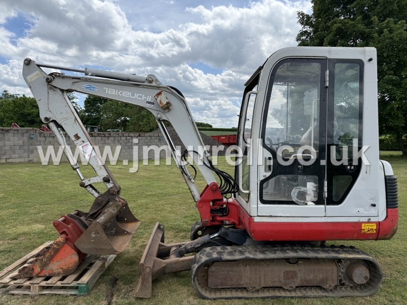 Takeuchi TB125 Excavator For Sale