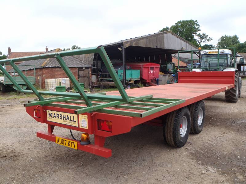 Marshall Tandem Axle Bale Trailer For sale