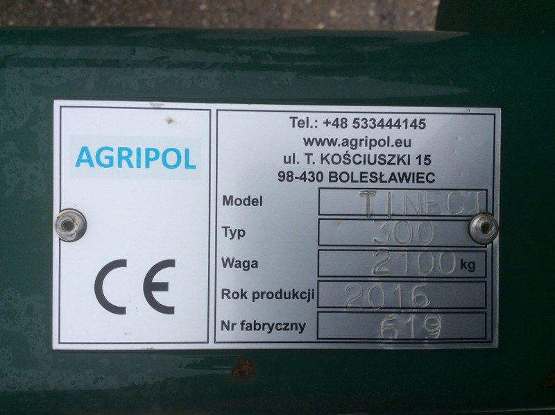 Bullock 3 meter Sub Tiller