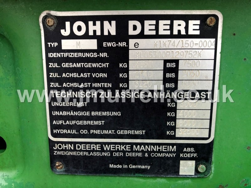 John Deere 6300 Power Quad for sale