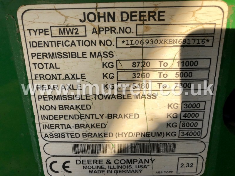 John Deere 6930 for sale