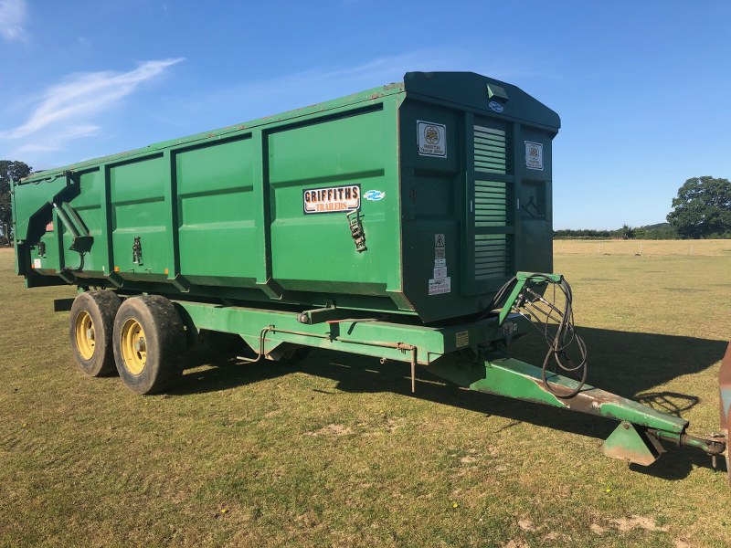 AS Marston Griffiths GHS140 grain trailer for sale
